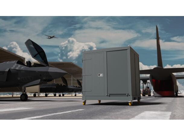 MOBILE MAINTENANCE DEPLOYMENT STATION CUBE, Tools & Accessories, RAL7012, FTC 