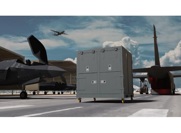 MOBILE MAINTENANCE DEPLOYMENT STATION CUBE, Tools & Accessories, RAL7012, FTC 