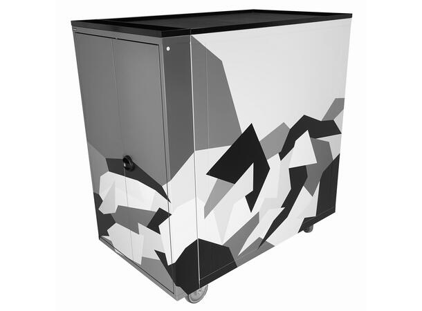 ROLLER CABINET AVIATION F-35 Inclined drawers, side cabinet, FTC 