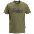 T-SKJORTE 2590 KHAKI STR: M Snickers