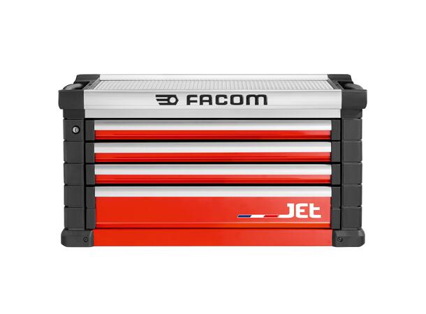 TOPPKASSE M4 RØD JET 4 SKUFFER JET.C4M4A - Facom 