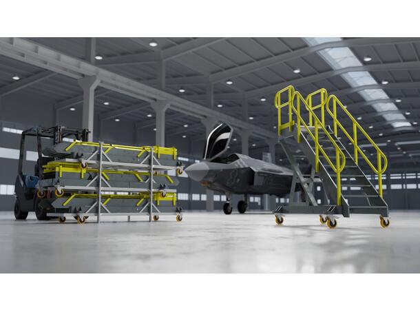 F-35 FOLDABLE COCKPIT STAIRS, DEPLOYMENT Fly Away Kit, FTC 
