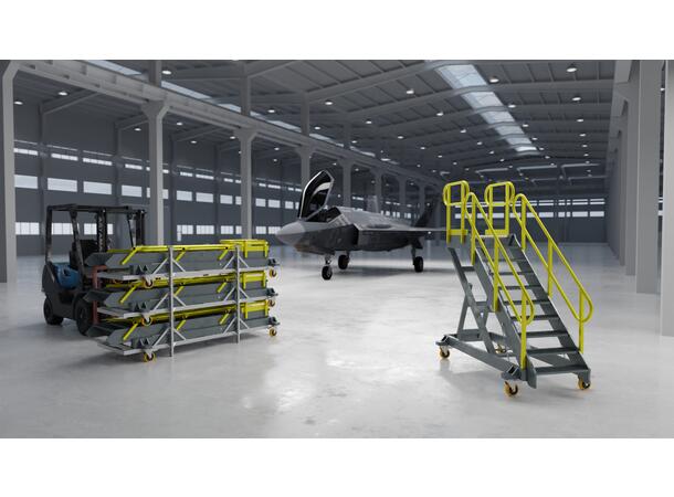 F-35 FOLDABLE COCKPIT STAIRS, DEPLOYMENT Fly Away Kit, FTC 
