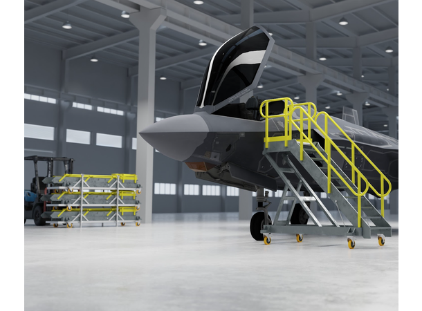 F-35 FOLDABLE COCKPIT STAIRS, DEPLOYMENT Fly Away Kit, FTC 