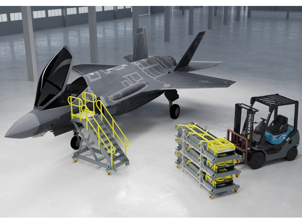 F-35 FOLDABLE COCKPIT STAIRS, DEPLOYMENT Fly Away Kit, FTC 