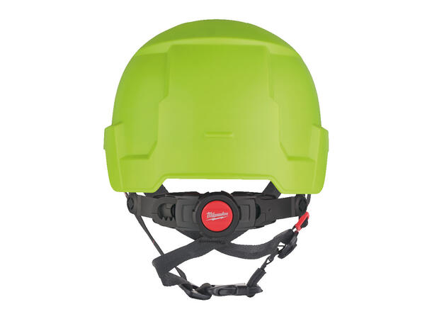 VERNEHJELM BOLT200 HI-VIS GUL UVENTILERT Milwaukee 