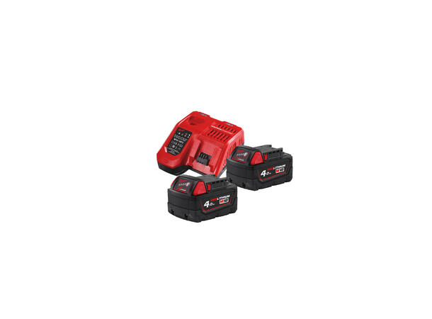 BATTERISETT M18 NRG-402 Milwaukee 