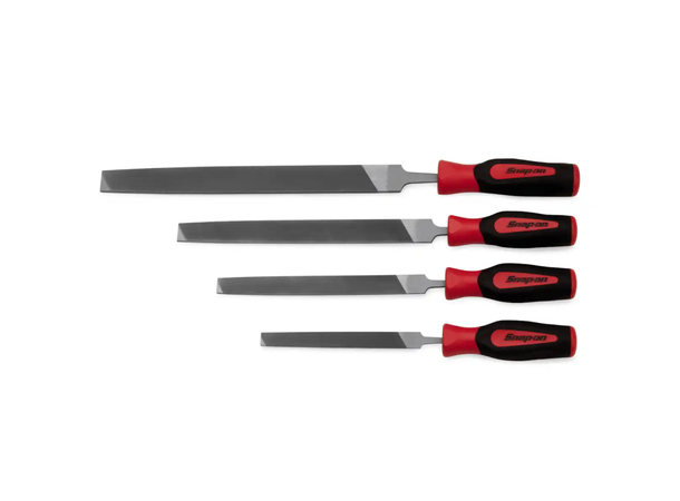 FILSETT 4 DELER M/ HÅNDTAK SOFTGRIP SGHBF300A - Snapon 