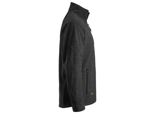 FLEECEJAKKE 8042 SORT/SORT STR: XS Snickers 