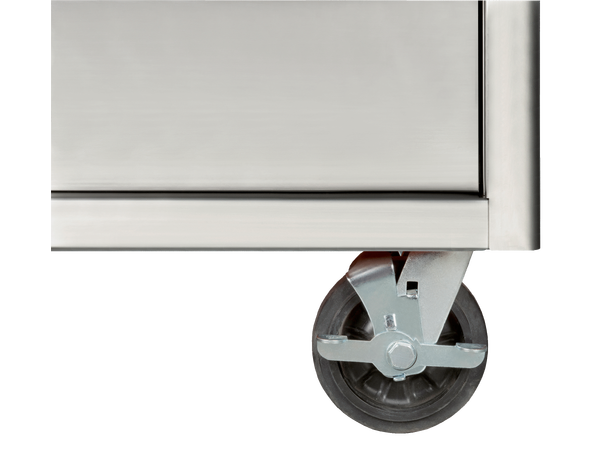 VOGN RUSTFRI 26" ROBUST BAHCO 7 SKUFFER B763xH956xD501mm, Skuff:5x50,116,246mm 