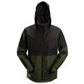 SKALLJAKKE 1304 KHAKI/SORT STR: XL Snickers