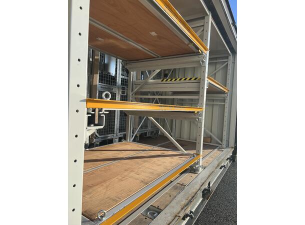 CONTAINER HEAVY LOAD 20´RIGHTSIDE ACCESS Racking+ locker, Low Cube, FTC 