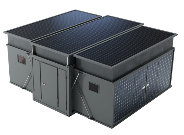 FLEXMODULE 4-1 20F 3-WAYS EXPANDABLE RAL 70121, Deployment 