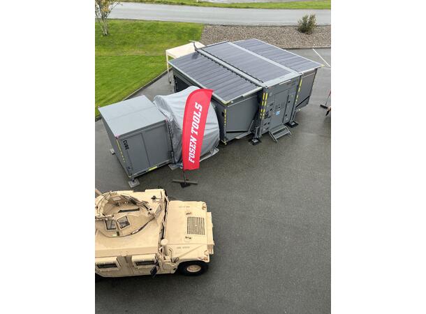 FLEXMODULE 4-1 20F 3-WAYS EXPANDABLE RAL 70121, Deployment 