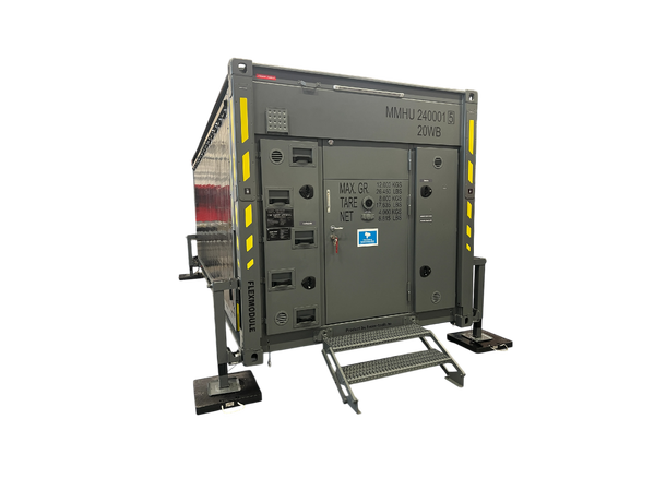 FLEXMODULE 4-1 20F 3-WAYS EXPANDABLE RAL 70121, Deployment 