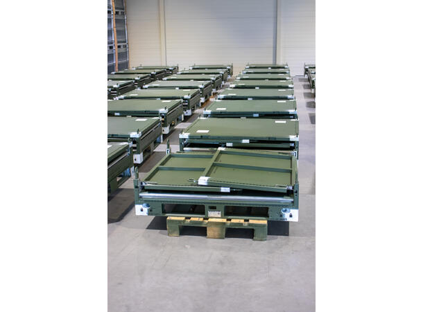 BOKS JMIC SAMMENLEGGBAR ALU 1300 x 1110 x 1090mm, 150 / 1500kg 