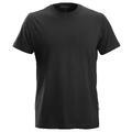 T-SKJORTE 2502 SORT STR: XL Snickers