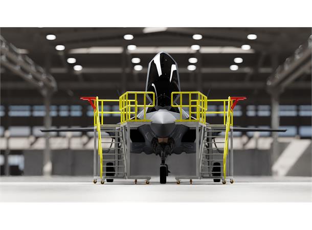 F-35 FUSELAGE STAND BOTH SIDES LH/RH Sidestand,Line Maintenance Docking, LMD