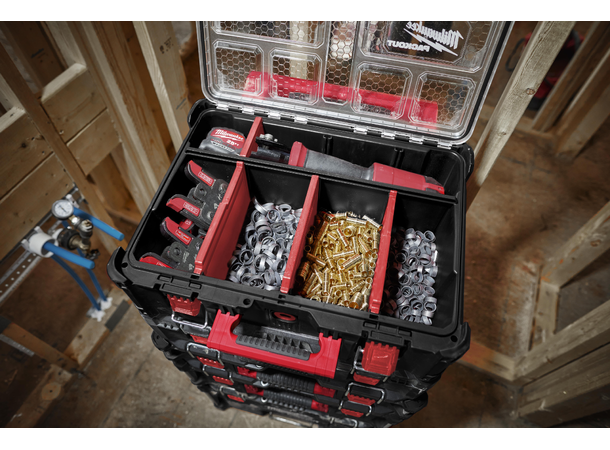 TILBEHØRSKOFFERT DYP PACKOUT™ Milwaukee tilbehør 