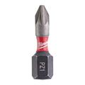BITS SHOCKWAVE PZ1 X 25MM 2STK Milwaukee Tilbeh&#248;r