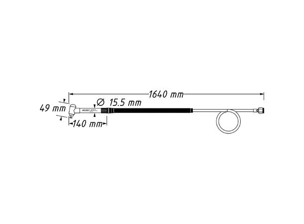 MINISLIPER VINKEL 9032M-53 - HAZET 