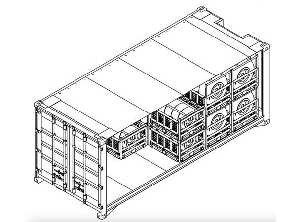 DEPLOYMENT CAGE MAIN/NOSE AC WHEELS For Container, storage, WST XS 