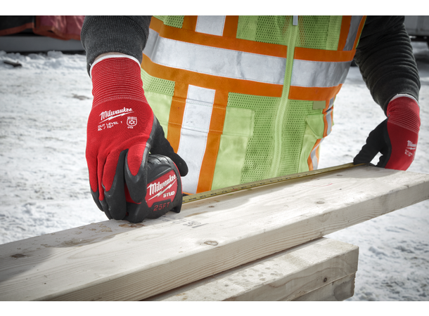 HANSKE VINTER KUTT A STR: 8/M Nitril - Milwaukee 