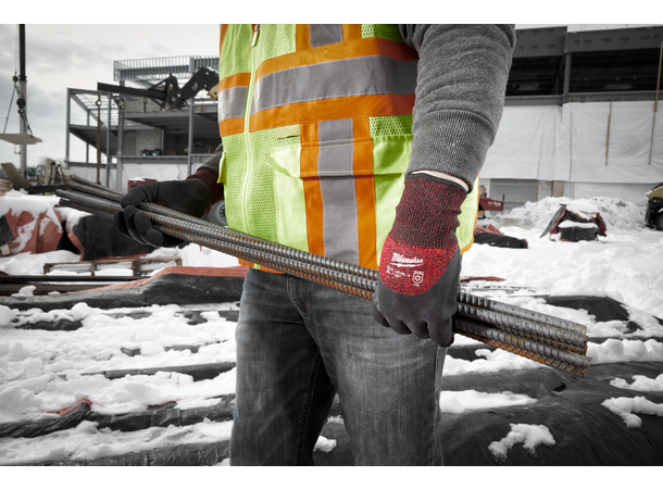 HANSKE VINTER KUTT A STR: 8/M Nitril - Milwaukee 