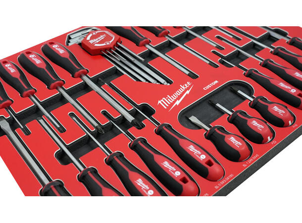 SKRUTREKKERSETT TOOLGUARD™ 23DEL HDFI - Milwaukee Custom 