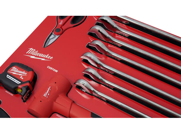 HAMMER, MÅLE & NØKLER TOOLGUARD™ 13DEL HDFI - Milwaukee Custom 