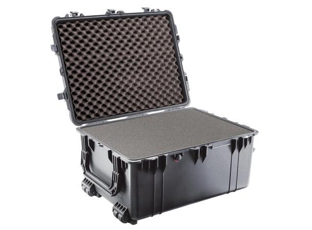 KASSE PELI 1630 M/SKUM, SORT Innv. mål: 704x533x394 mm - Peli 