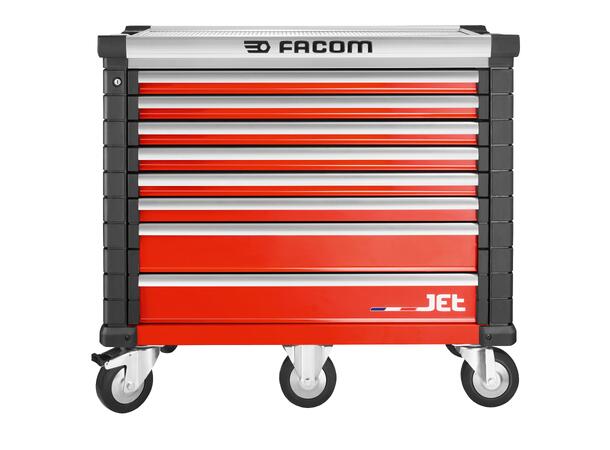 VERKTØYVOGN M5 RØD JET 7 SKUFFER JET.8M5A - Facom 