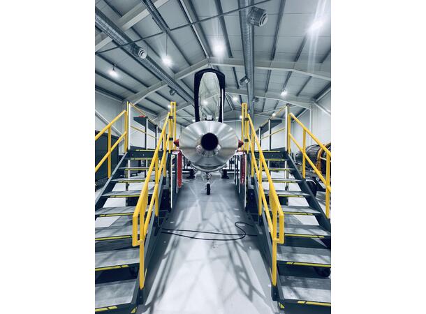 F-16 FUSELAGE STANDS LH/RH, 4 PCS Service Maintenance Moduls, LMD 