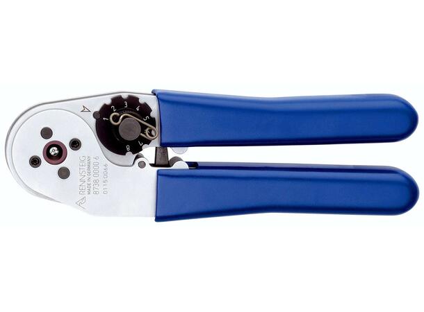 SELECTORCRIMP 4/8 IDENT AVIATION CONTACT Crimping Tool 8.73-8 - Rennsteig 
