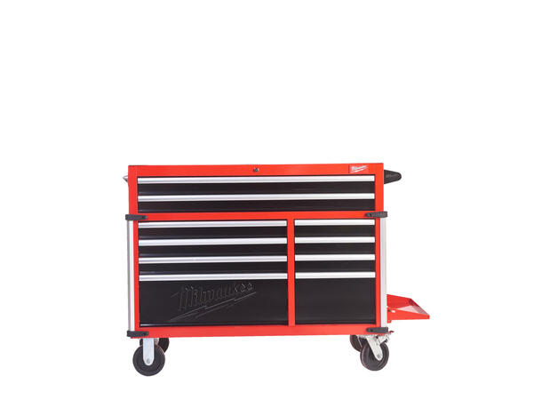 VERKTØYVOGN 10 SKUFFER TOOLGUARD™ 46" / 117 CM SRC46-1 - Milwaukee 