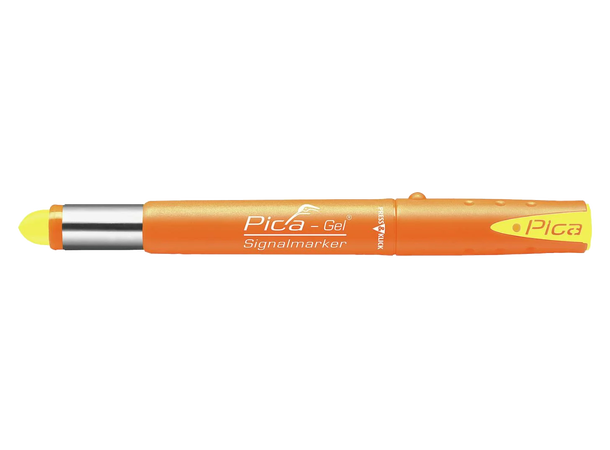 MERKEPENN PICA GEL HVIT Hvit vannbestandig merkestift 