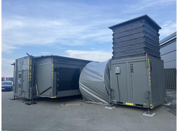 DRAG CHUTE CUBE MOBILE DRYING TOWER For F-35 Drag Chutes x 6 ea. 