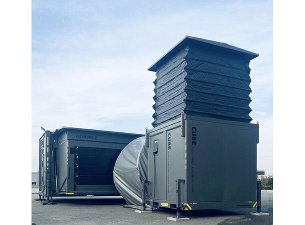 MOBILE DRAG / PARA CHUTE DRYING TOWER For drying 6 ea. drag / para chutes 