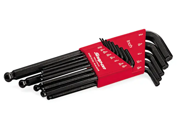 L-NØKKELSETT 0.05-3/8" SEKSKANT BHS13A - 13 Deler - Snapon 