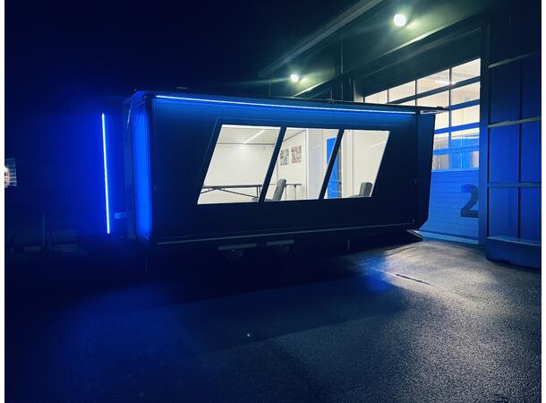 MOBILE FLEXMODULE TRAILER EXT. DEFENCE 3 in 1 solution, 3500 kg, 28m2 