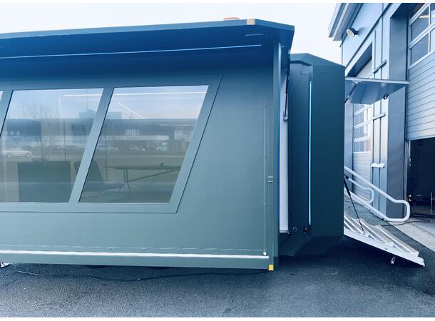 MOBILE FLEXMODULE TRAILER EXT. DEFENCE 3 in 1 solution, 3500 kg, 28m2 