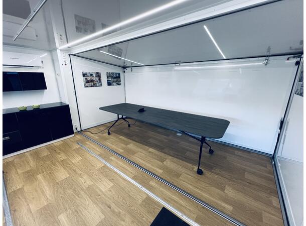 MOBILE FLEXMODULE TRAILER EXT. DEFENCE 3 in 1 solution, 3500 kg, 28m2 