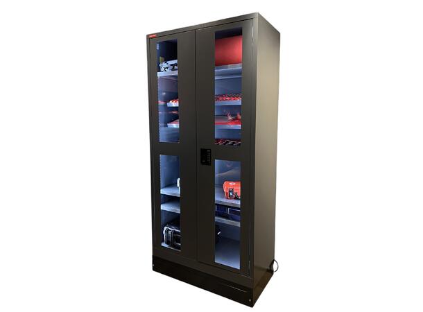 VERKSTEDSKAP GRÅ AUTOLOCK VINDU NCS S 6502-B, custom, 1000x500x1950mm 