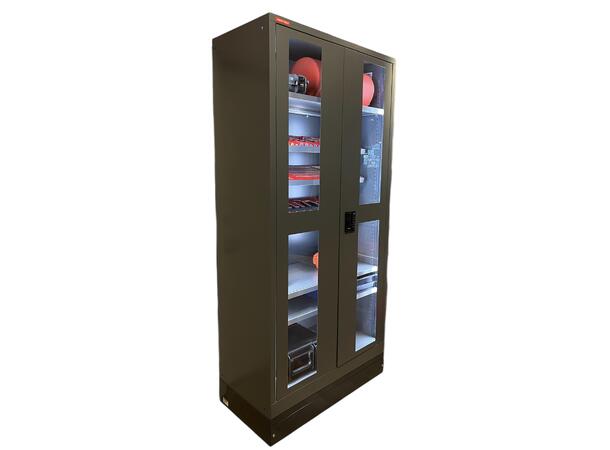 VERKSTEDSKAP GRÅ AUTOLOCK VINDU NCS S 6502-B, custom, 1000x500x1950mm 