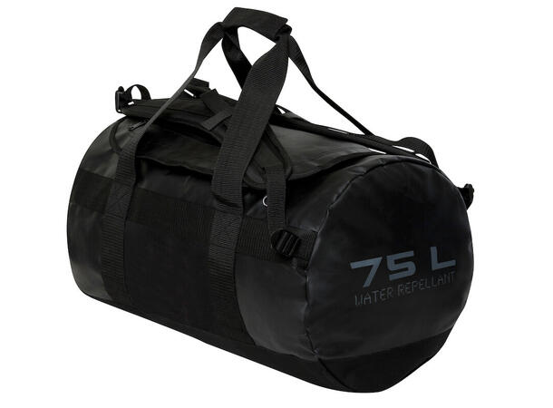 DUFFEL BAG 2-IN1 75L SORT Clique 