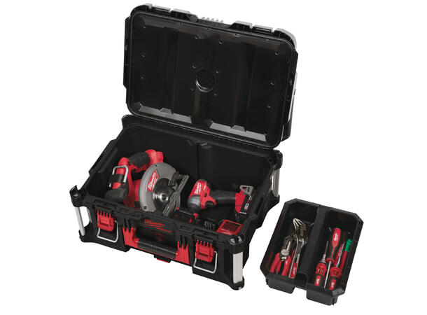 KOFFERT 2 PACKOUT™ Milwaukee tilbehør 