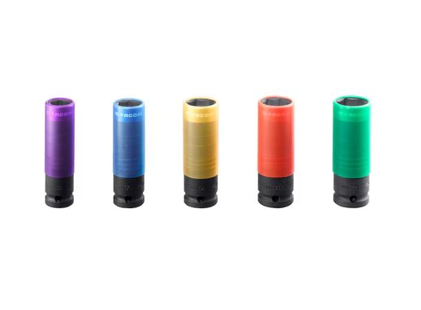 KRAFTPIPESETT HJUL 1/2" 5STK - METRISK NSI.5LPB 