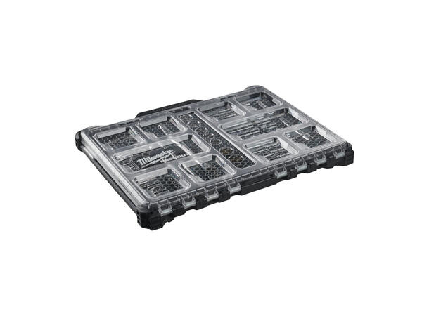 PIPESETT 1/4" + 1/2" DR. 63 DELER I PACKOUT™ slim - Milwaukee 
