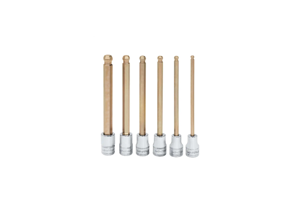 PIPESETT INNV 6KANT KULE 3/8" DR METRISK 206EFABLM - 6 Deler - Snapon 