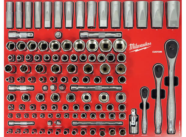 VERKTØYVOGN 170 DELER :SPESIAL EDITION:: 30" / 78 CM ToolGuard™ Milwaukee Custom 